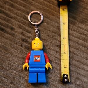 LEGO Red and Blue Minifigure Keychain